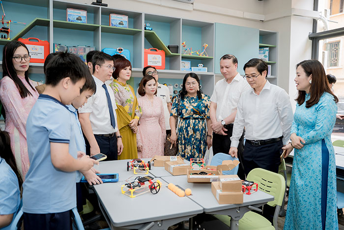 Ra mắt hệ sinh thái giáo dục HNUE STEM Ecosystem & dấu ấn của Tân Hà Group
