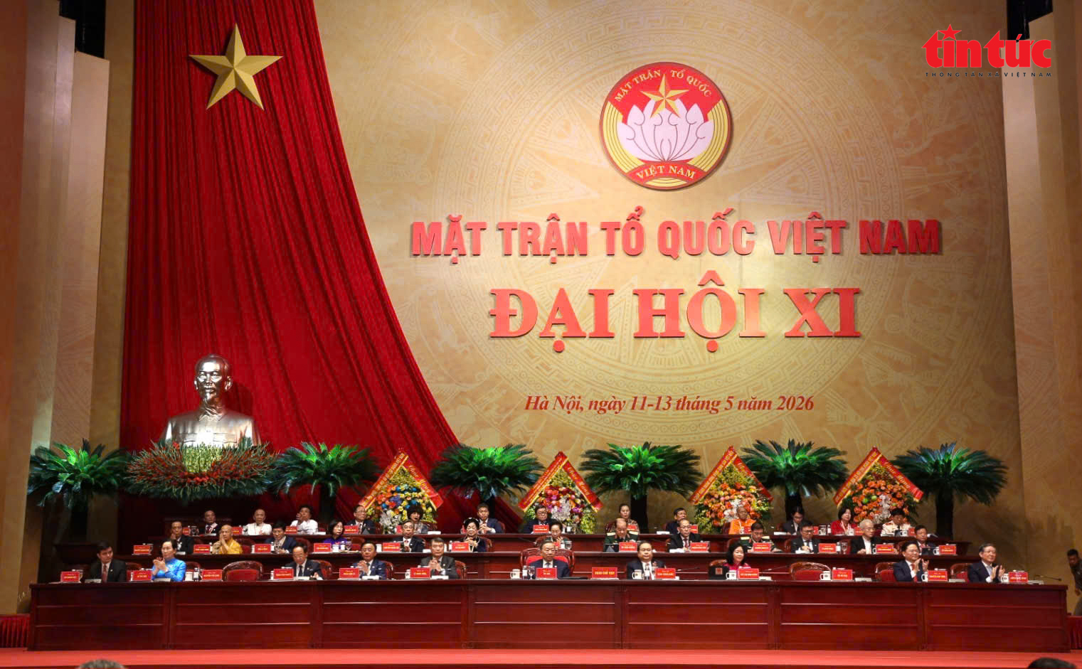 Thông cáo báo chí ngày làm việc thứ hai Đại hội Đại biểu Toàn quốc Mặt trận Tổ quốc Việt Nam lần thứ XI, nhiệm kỳ 2026-2031 