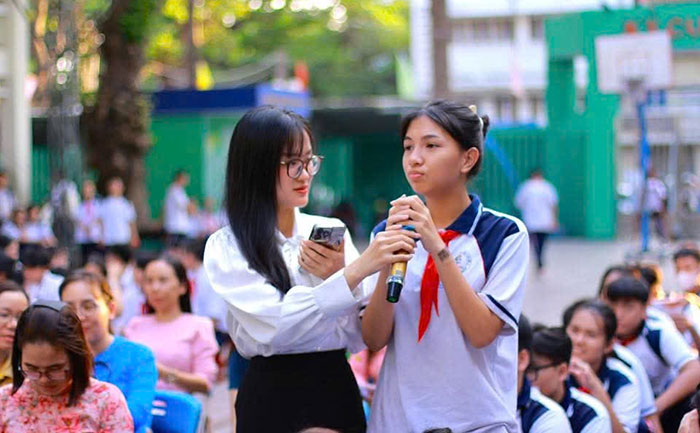 TP.HCM: Hàng chục ngàn phụ huynh, học sinh lớp 9 khu vực 2, 3 được tư vấn phân luồng sau THCS