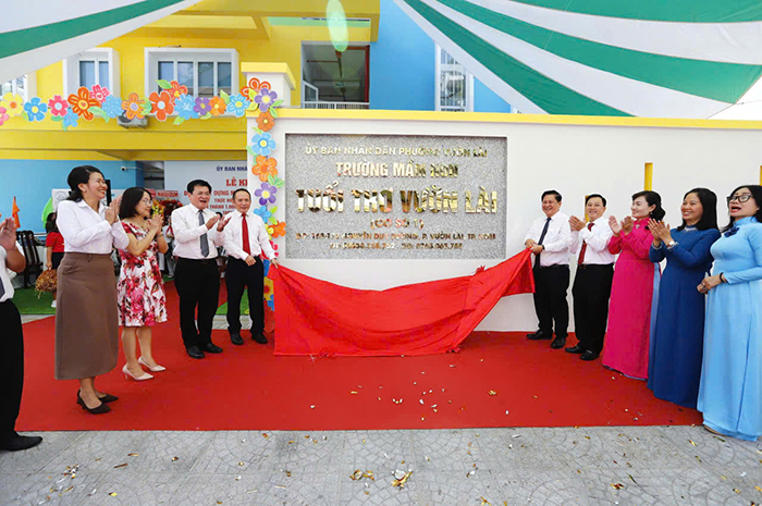 TP.HCM khánh thành một trường mầm non trong chiến dịch “150 ngày đêm”