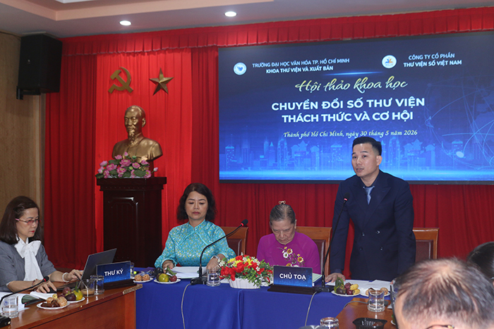 Chuyển đổi số thư viện cần sự đồng hành của các chủ thể trong hệ sinh thái tri thức