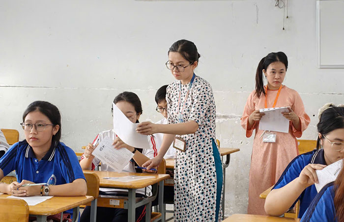 Gần 500 thí sinh TP.HCM vắng thi môn toán tốt nghiệp THPT